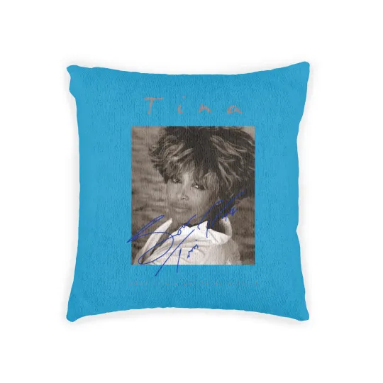 Discover Retro Signature Tina Turner Woven Pillows Short Sleeve Unisex Woven Pillows Woven Pillows For Men Women