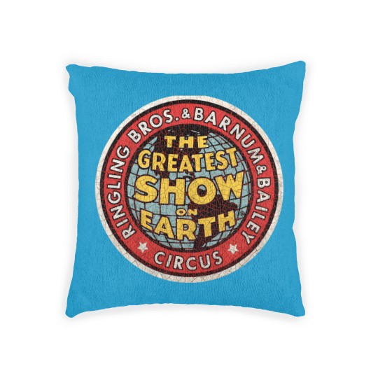 Discover ringling brothers and barnum bailey circus Woven Pillows