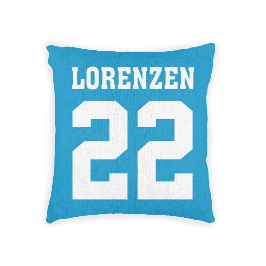 Discover Lorenzen 22 Hefty-Lefty Legend Football College Jared 2 Sides Woven Pillows