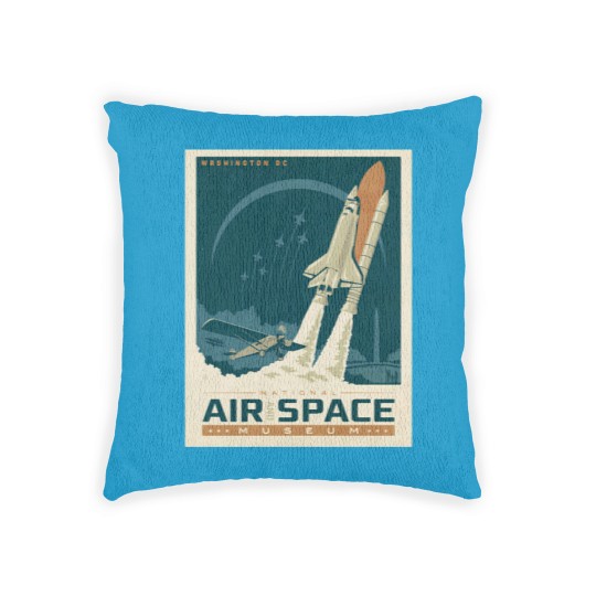 Discover National Air And Space Museum , Washington DC, Houseming Gifts Basket First , Office De Woven Pillows
