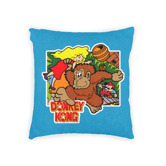 Discover Donkey Kong Arcade Game Woven Pillows, Donkey Kong Party Woven Pillows