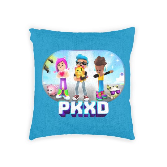 Discover New game,pk xd,kids game,pk xd for kids Woven Pillows
