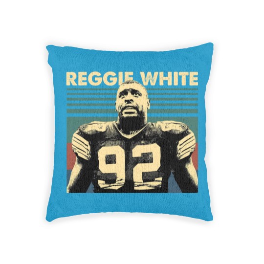 Discover Reggie White Vintage Woven Pillows