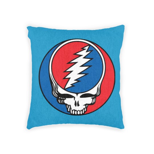 Discover Grateful Steal Your Face Woven Pillows