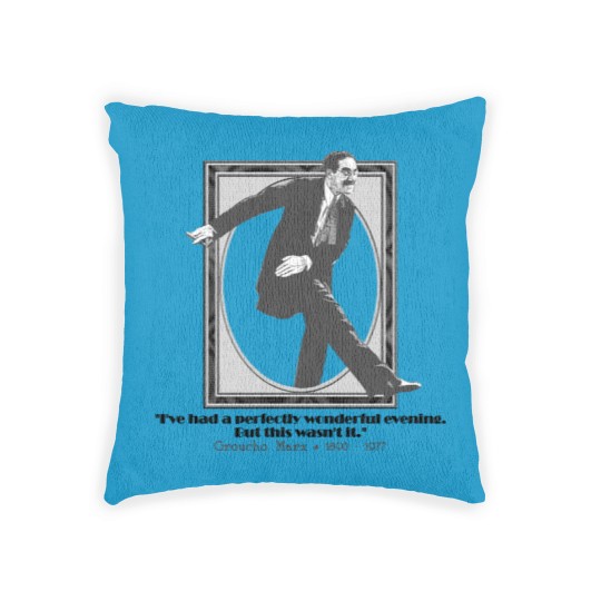 Discover Groucho Marx quote - The Marx Brothers - Groucho Marx - Woven Pillows