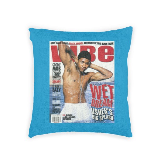 Discover Usher Cover Woven Pillows, Usher Album Woven Pillows, Retro Usher Woven Pillows