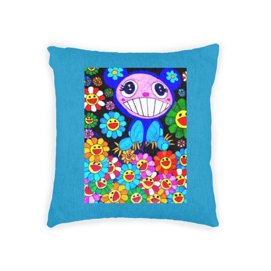 Discover Murakami paint art Canvas Print Woven Pillows