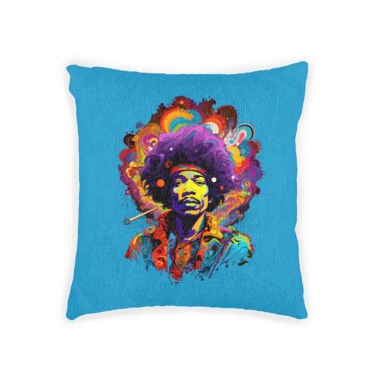 Discover jimmy hendrix Woven Pillows