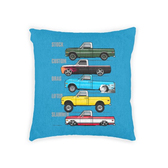 Discover 69-72 Classic Trucks - Chevy Trucks - Woven Pillows