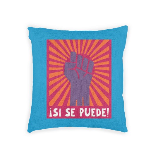Discover si se puede Woven Pillows