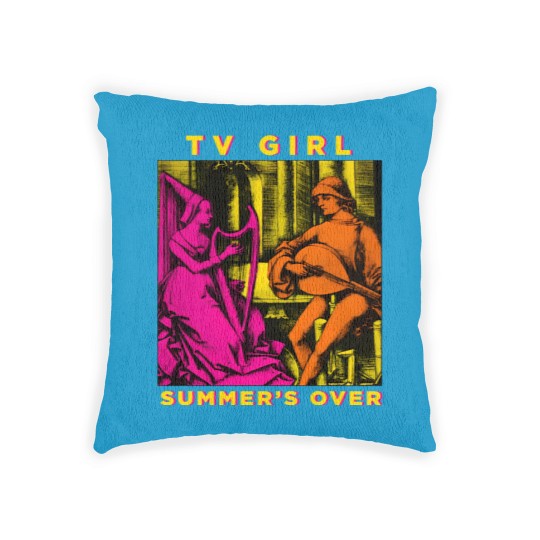 Discover Premium TV Girl Woven Pillows - Summer's Over Album Woven Pillows