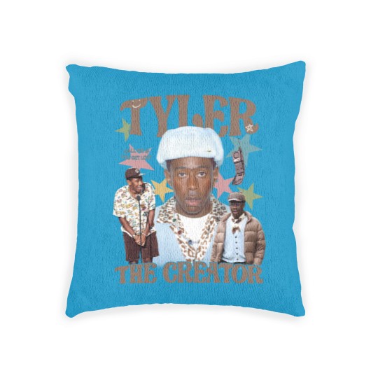 Discover Tyler The Creator Graphic Woven Pillows, Vintage 90s Style Graphic Woven Pillows