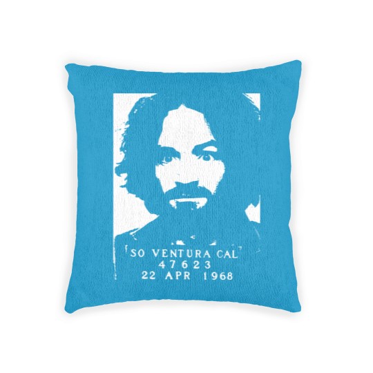 Discover Charles Manson Woven Pillows
