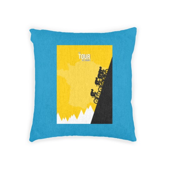 Discover Le Tour De France Woven Pillows