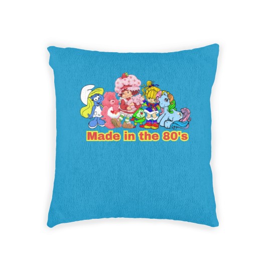 Discover Made in the 80's, 80's Kid, 80's Baby, 80's Cartoon Woven Pillows