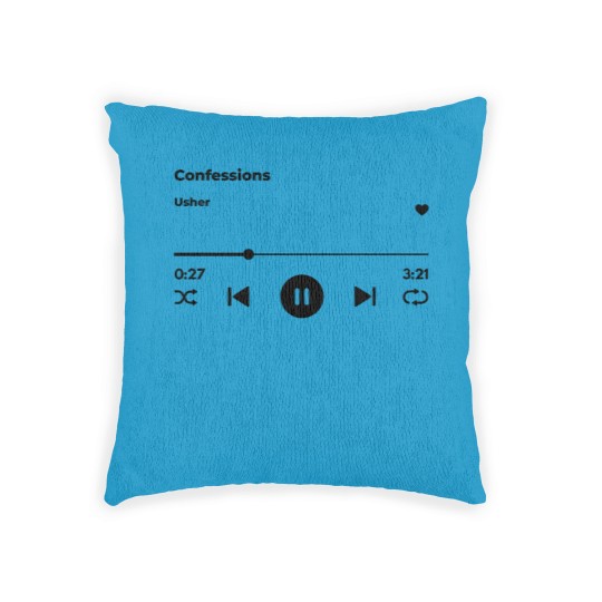 Discover Usher Confessions Woven Pillows | Hip Hop Fashion | R&B Woven Pillows