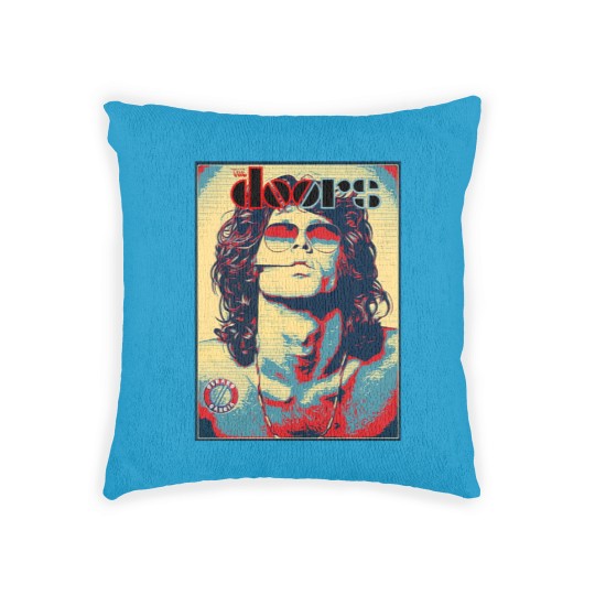 Discover The Doors Jim Morrison American Poet Rock Music Woven Pillows