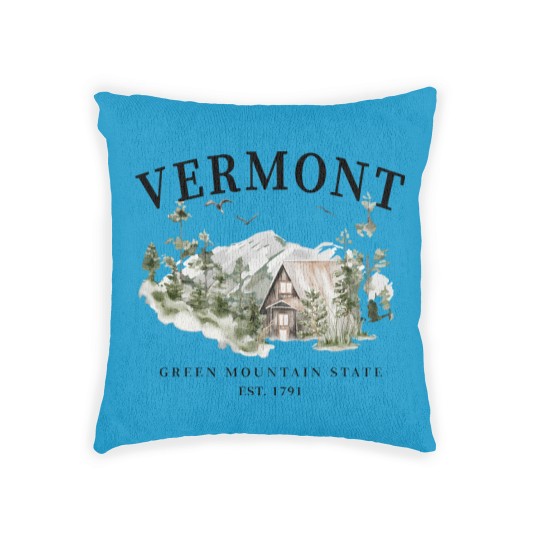 Discover Unisex Vermont Green Mountain State Woven Pillows Woven Pillows Woven Pillows