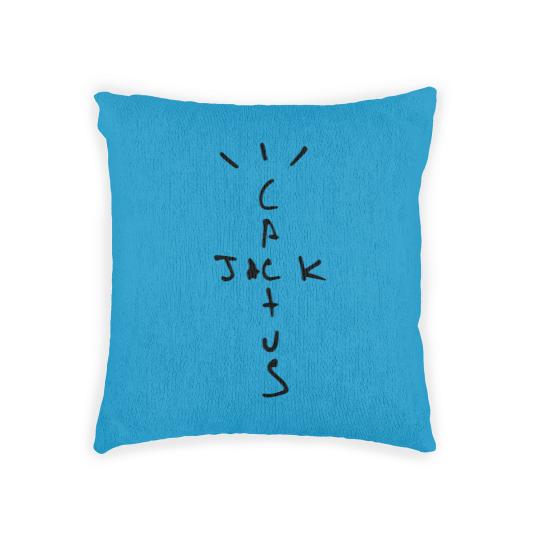 Discover cactus jack logo Woven Pillows