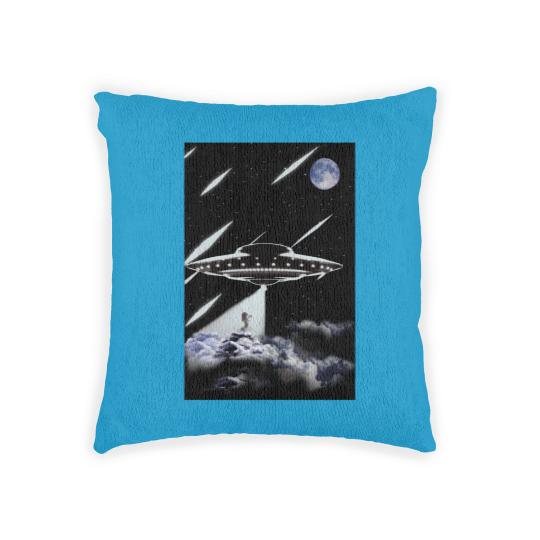 Discover Down Bad Alien Unisex Woven Pillows