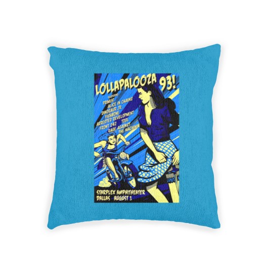 Discover Lollapalooza 1993 Woven Pillows