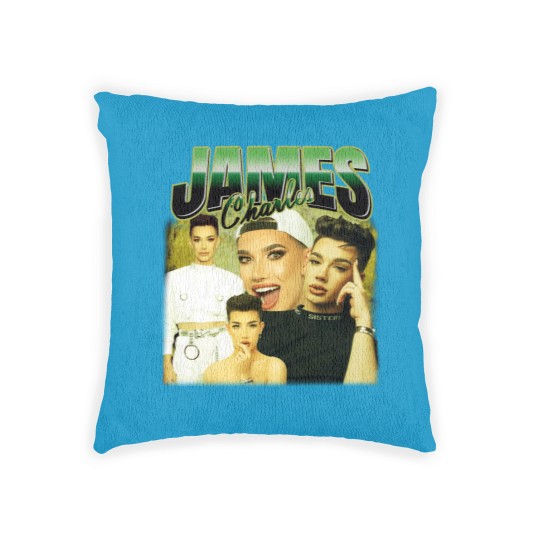 Discover Vintage 90s James Charles Woven Pillows, James Charles Woven Pillows,
