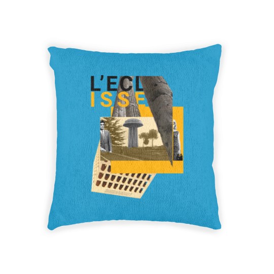 Discover L_ Eclisse - Michelangelo Antonioni Woven Pillows