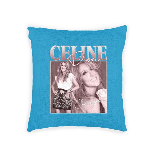 Discover Célines Dions Pop Music Diva Legend 80s Limited Woven Pillows