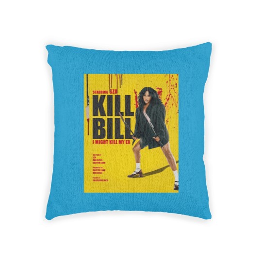 Discover Kill Bill Nobody Gets Me SOS Tour 2023 (36) Woven Pillows