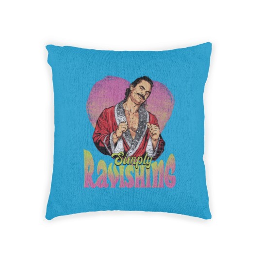 Discover Rick Rude Simply Ravishing Heart Woven Pillows