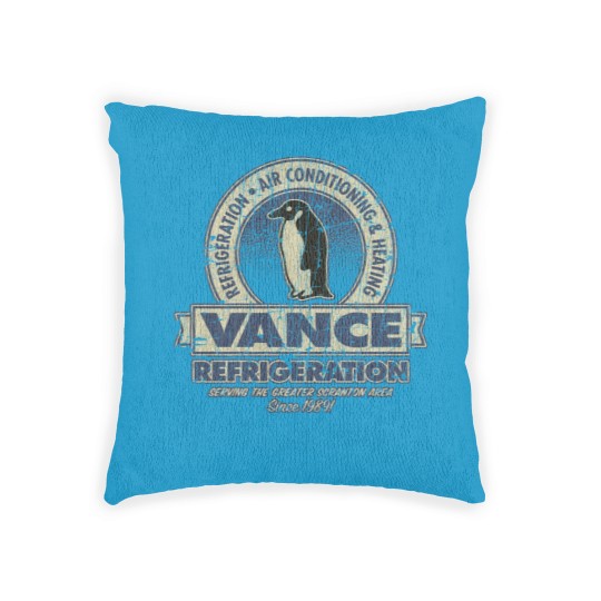 Discover Vance Refrigeration Woven Pillows