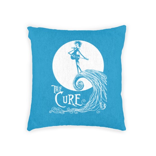 Discover The Cure Woven Pillows - Skellington Band Woven Pillows