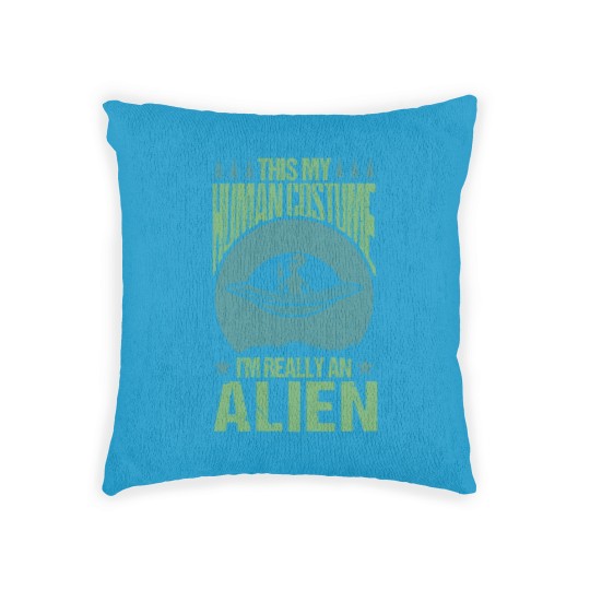 Discover Alien Alien Woven Pillows