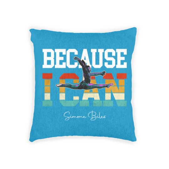 Discover Simone Biles Goat Woven Pillows