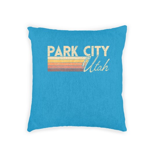 Discover Park City Utah - Park City Utah - Woven Pillows