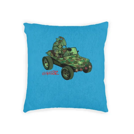 Discover 11. of the legend gorillaz gorillaz gorillaz of Dayak house Mask Woven Pillows