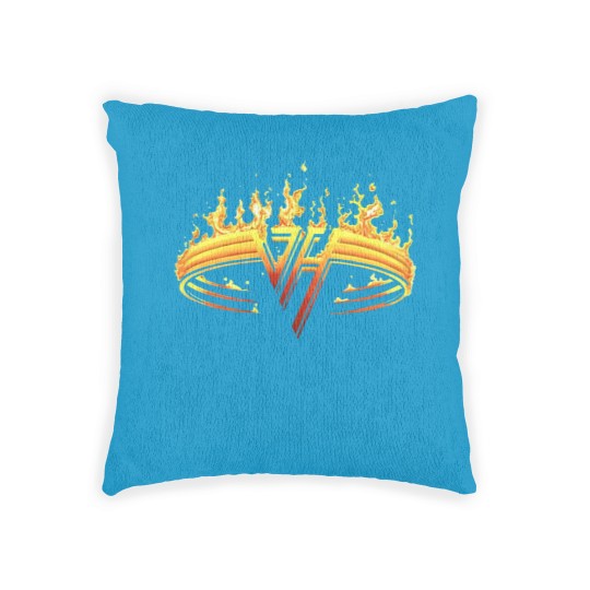 Discover van fired halen Woven Pillows