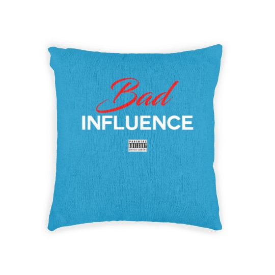 Discover Bad Influence Woven Pillows