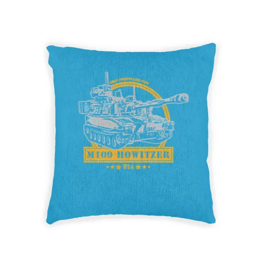 Discover M109 Self Propelled Howitzer Woven Pillows