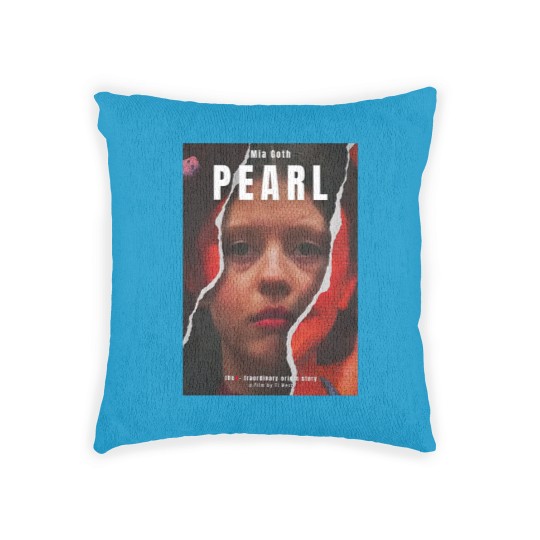 Discover Pearl Movie Unisex Woven Pillows, Mia Goth
