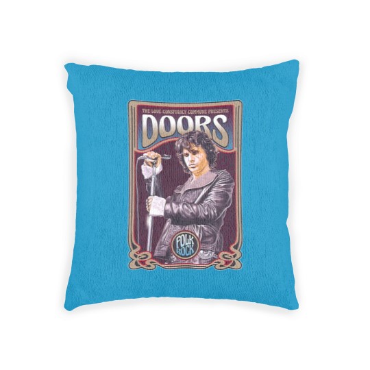 Discover The Doors Woven Pillows THE DOORS Folk Rock Woven Pillows