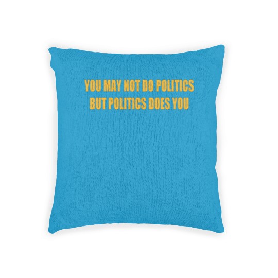 Discover Doing Politics Woven Pillows