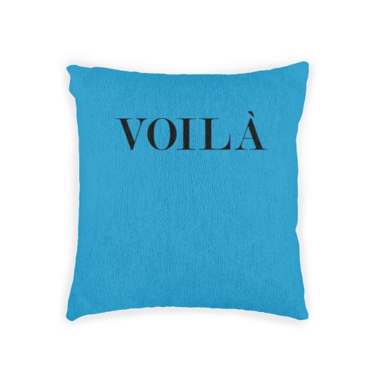Discover Voila, Voila Woven Pillows, French Woven Pillows, Voila Women Woven Pillows, Unisex Woven Pillows