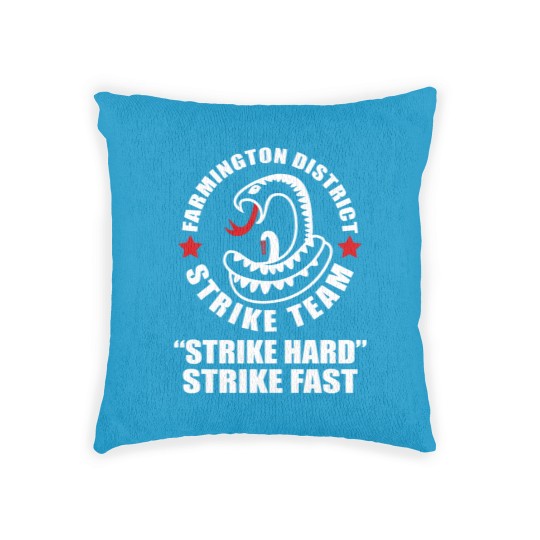 Discover Strike - farmington district strike team Woven Pillows