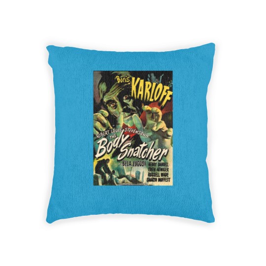 Discover The Body Snatcher (1945) - Restored Artwork Woven Pillows