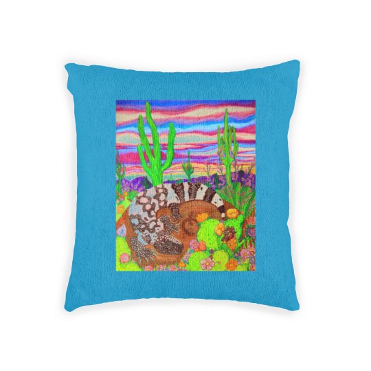 Discover Arizonna Gila Monster Woven Pillows
