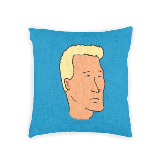 Discover king of the hill boomhauer simple portrait Woven Pillows