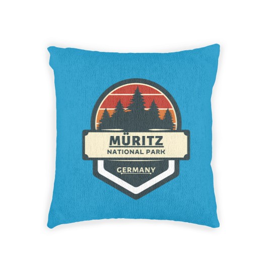 Discover muritz germany national park 2 Woven Pillows
