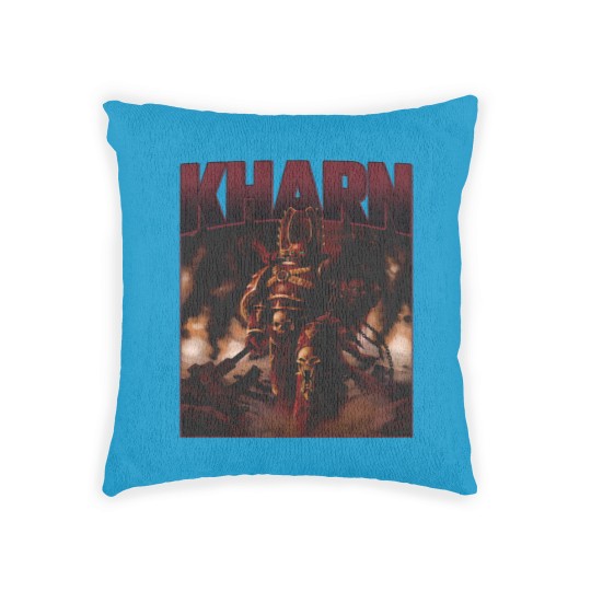 Discover Kharn the Betrayer World Eaters legion Chaos Space Marine Woven Pillows
