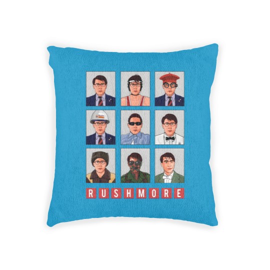 Discover Rushmore Max Fischer Grid Woven Pillows